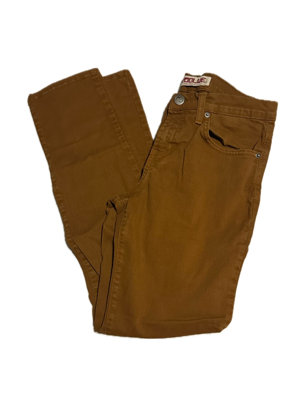 Neo blue 30 orange khaki jeans